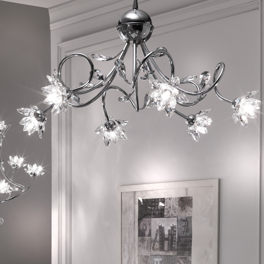 ONLI - Lampadario a sospensione con filo NINFEA 6xG9/6W/230V