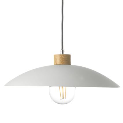 ONLI - Lampadario a sospensione con filo OHANA 1xE27/22W/230V quercia