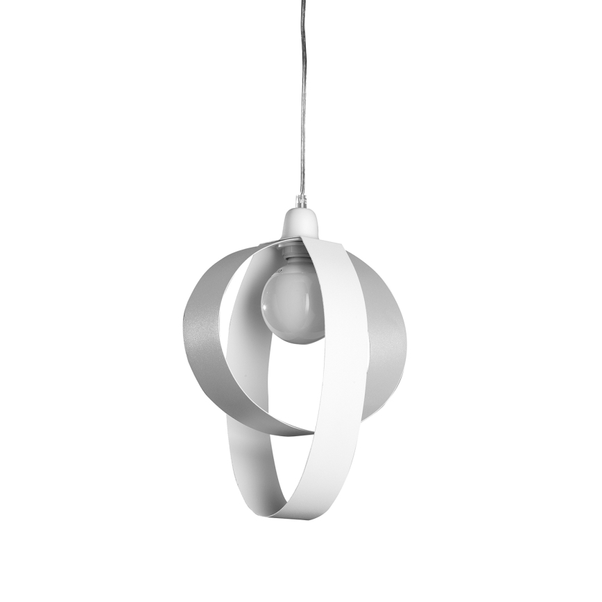 ONLI - Lampadario a sospensione con filo SERENA 1xE27/22W/230V bianco
