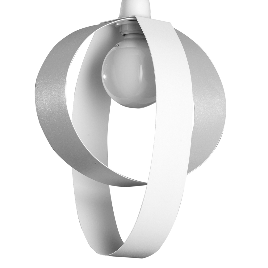 ONLI - Lampadario a sospensione con filo SERENA 1xE27/22W/230V bianco