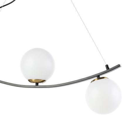 ONLI - Lampadario a sospensione con filo TRIO 3xE14/6W/230V nero