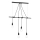 ONLI - Lampadario a sospensione con filo WIRE 4xE27/15W/230V nero