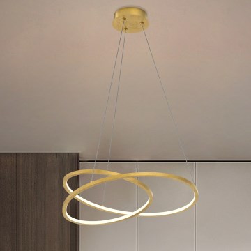 ONLI - Lampadario LED a sospensione con filo LIBERTY LED/30W/230V 4000K oro