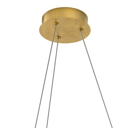ONLI - Lampadario LED a sospensione con filo LIBERTY LED/30W/230V 4000K oro
