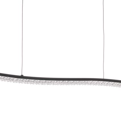 ONLI - Lampadario LED a sospensione con filo ONDA LED/30W/230V 4000K nero