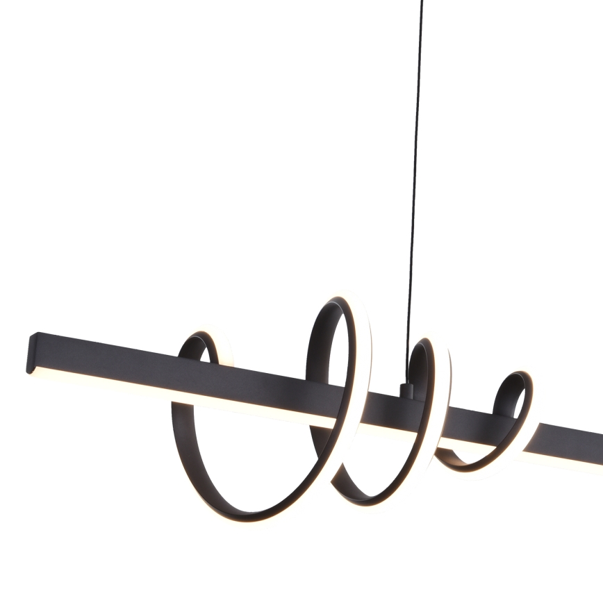 ONLI - Lampadario LED a sospensione con filo SWING LED/30W/230V 4000K nero