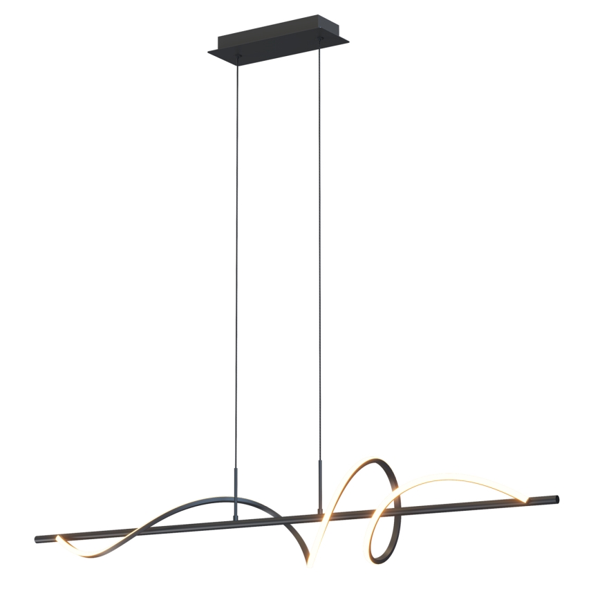 ONLI - Lampadario LED a sospensione con filo TWIST LED/30W/230V 4000K nero