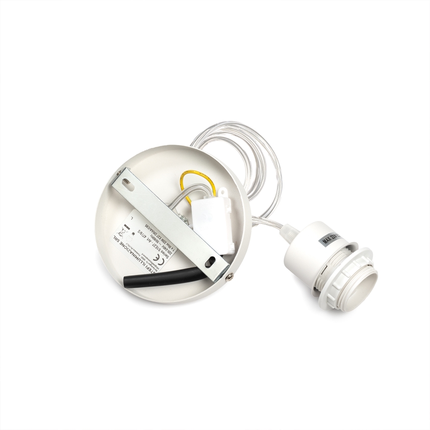 ONLI - Lampadario per bambini TITILLA 1xE27/22W/230V viola/bianco