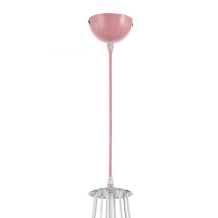 ONLI - Lampadario per bambini TITTA 1xE27/22W/230V rosa