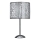 ONLI - Lampe de table BRUCE 1xE27/15W/230V 52 cm chrome mat