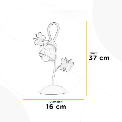ONLI - Lampe de table enfant BUTTERFLY 1xE14/6W/230V