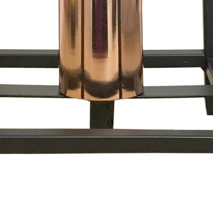 ONLI - Lampe de table FLOKI 1xE27/15W/230V 20 cm noir/cuivre