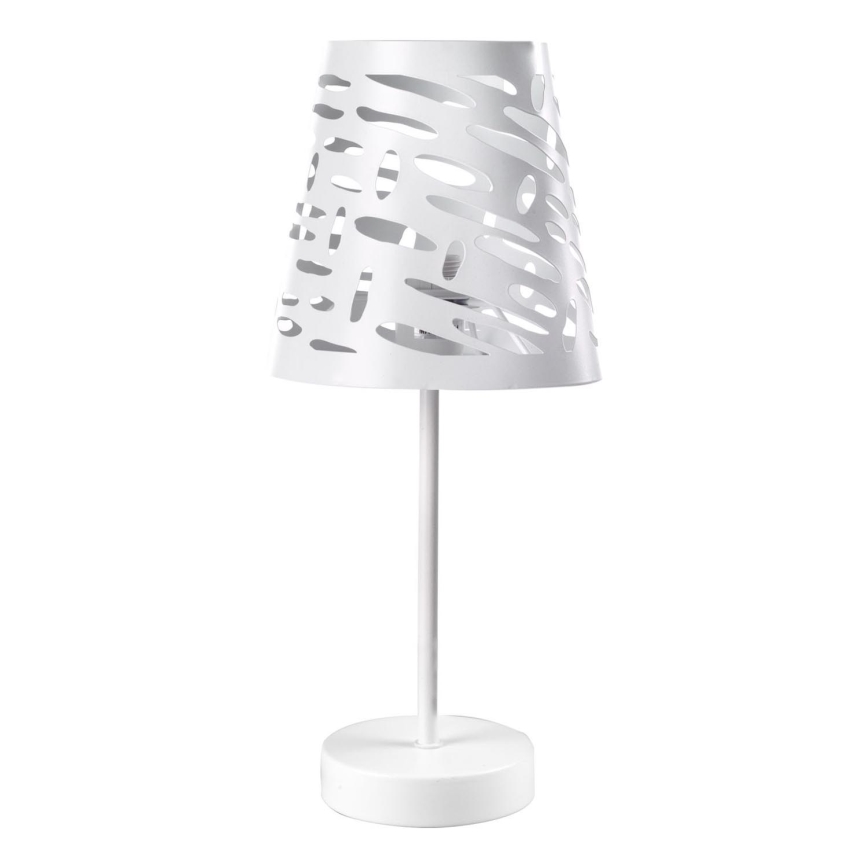 ONLI - Lampe de table RICKY 1xE14/10W/230V 28 cm blanc