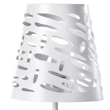ONLI - Lampe de table RICKY 1xE14/10W/230V 28 cm blanc