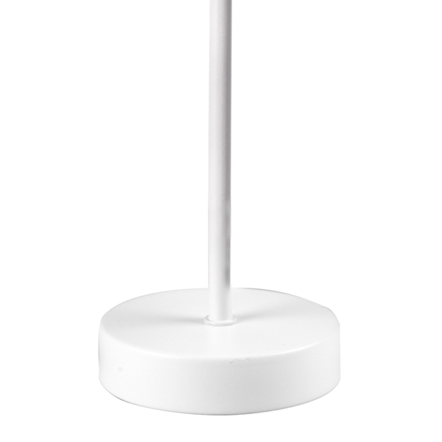 ONLI - Lampe de table RICKY 1xE14/10W/230V 28 cm blanc