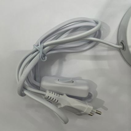 ONLI - Lampe de table RICKY 1xE14/10W/230V 28 cm blanc