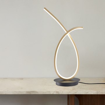 ONLI - Lampe de table SIGN LED/12W/230V 4000K 43 cm doré