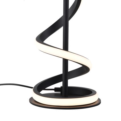 ONLI - Lampe de table TWIST LED/12W/230V 4000K 40 cm noir