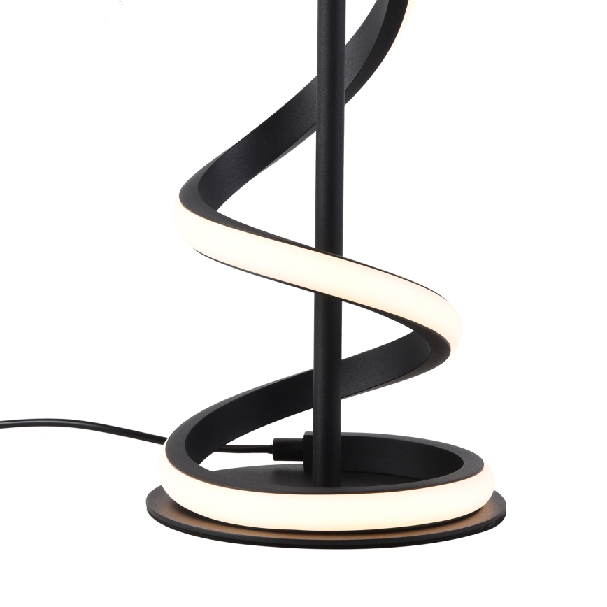 ONLI - Lampe de table TWIST LED/12W/230V 4000K 40 cm noir