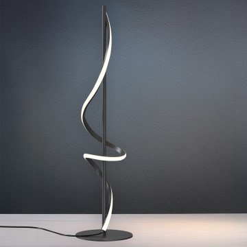 ONLI - Lampe de table TWIST LED/16W/230V 4000K 81 cm noir