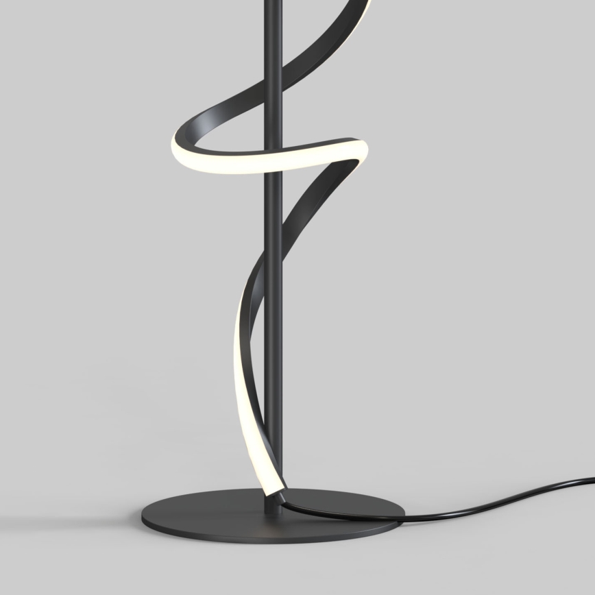 ONLI - Lampe de table TWIST LED/16W/230V 4000K 81 cm noir