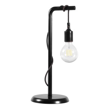 ONLI - Lampe de table WIRE 1xE27/15W/230V 50 cm noir