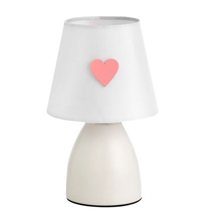 ONLI - Lampe pour enfant TITTA 1xE14/6W/230V 20 cm blanche