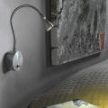 ONLI - LED Flessibile piccola lampada LEXI LED/1W/230V 4000K cromo opaco