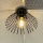 ONLI - Plafoniera DUCCIO 1xE27/22W/230V diametro 30 cm nero