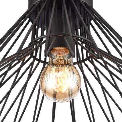ONLI - Plafoniera DUCCIO 1xE27/22W/230V diametro 30 cm nero