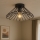 ONLI - Plafoniera DUCCIO 1xE27/22W/230V diametro 60 cm nero