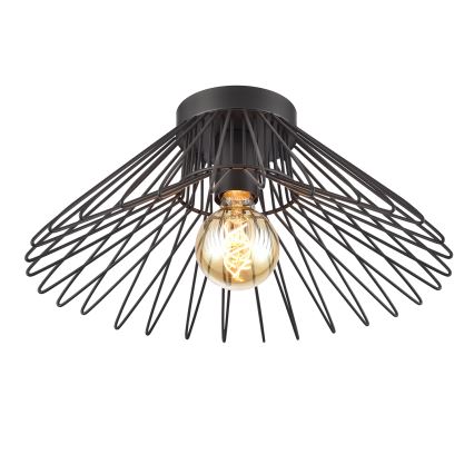 ONLI - Plafoniera DUCCIO 1xE27/22W/230V diametro 60 cm nero
