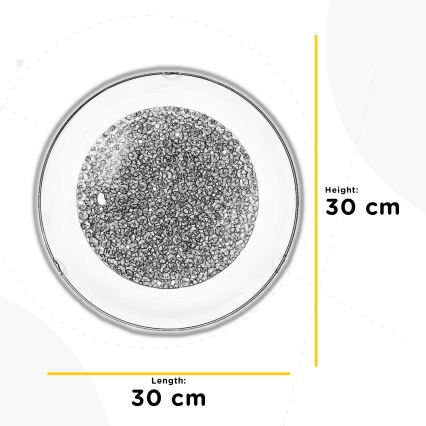 ONLI - Plafoniera LED BRILL LED/12W/230V 4000K diametro 30 cm