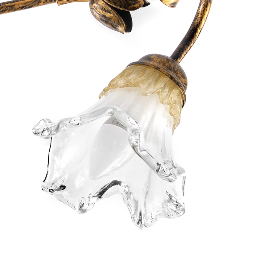 ONLI - Plafonnier ARIANNA 4xE14/6W/230V bronze