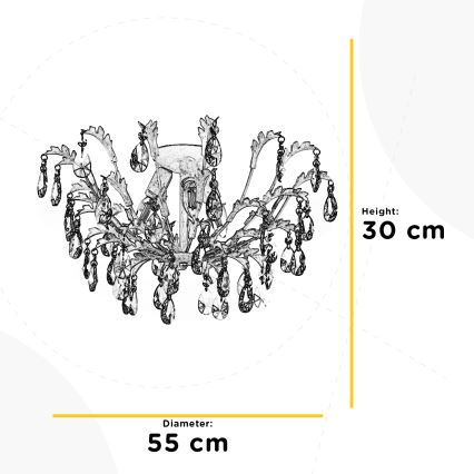 ONLI - Plafonnier CESTA 3xE14/6W/230V