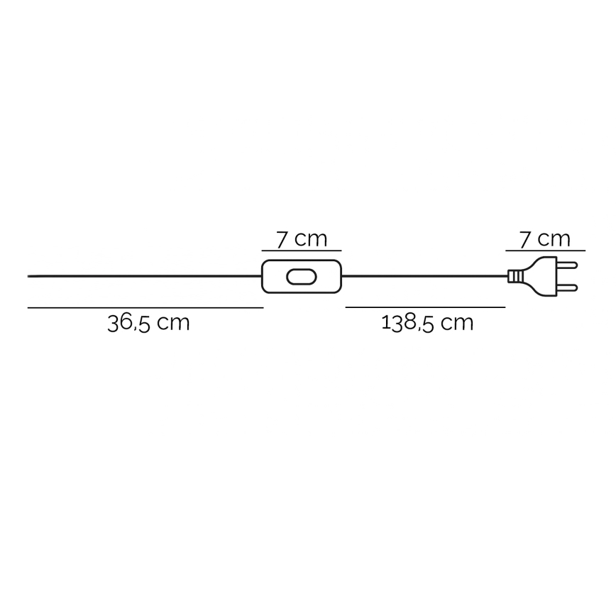 ONLI - Stehleuchte CROSS 1xE27/22W/230V schwarz/Messing