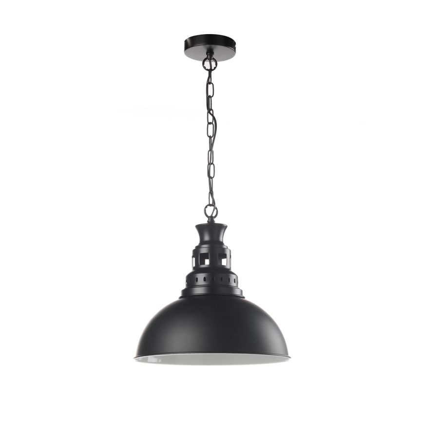 ONLI - Suspension chaîne ISTANBUL 1xE27/22W/230V noir