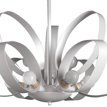 ONLI - Suspension chaîne SERENA 9xE14/6W/230V blanc