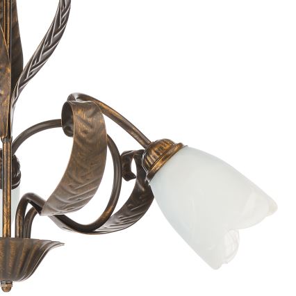 ONLI - Suspension chaîne SONIA 3xE14/6W/230V