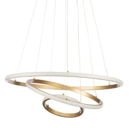 ONLI - Suspension LED sur câble NOELIA LED/40W/230V dorée