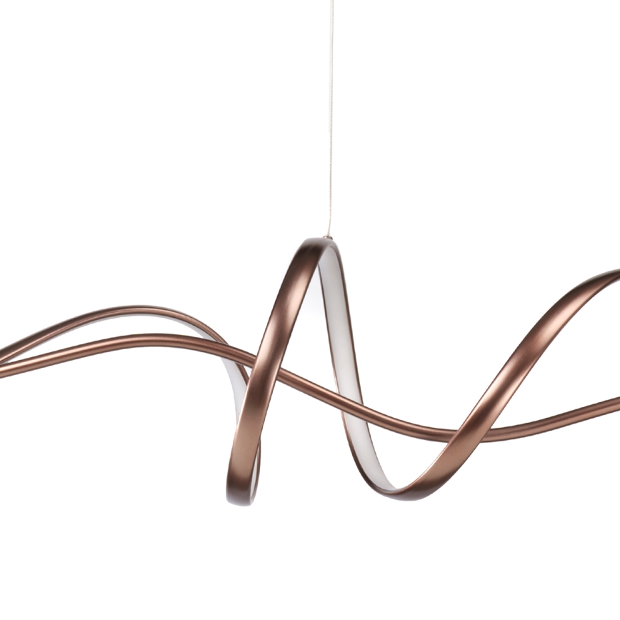 ONLI - Suspension sur câble KELLY LED/28W/230V cuivrée