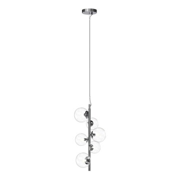 ONLI - Suspension sur câble KIMBERLY 6xG9/6W/230V chrome brillant