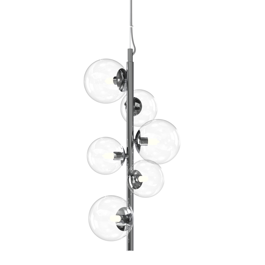 ONLI - Suspension sur câble KIMBERLY 6xG9/6W/230V chrome brillant