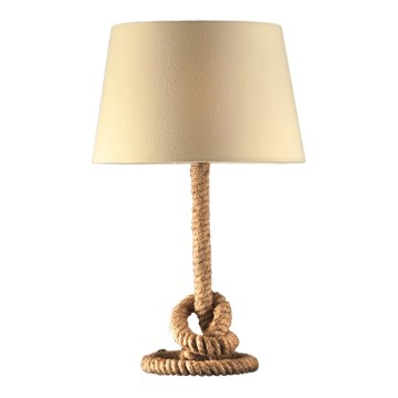 ONLI - Tischleuchte CORDA 1xE27/22W/230V 50 cm beige
