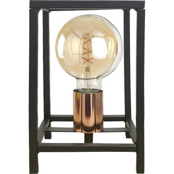ONLI - Tischleuchte FLOKI 1xE27/15W/230V 20 cm schwarz/kupfern