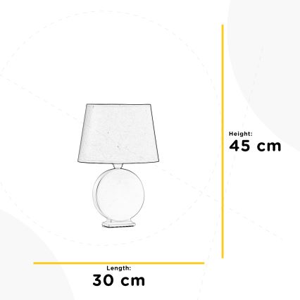 ONLI - Tischleuchte ZEN 1xE27/22W/230V 46 cm