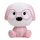 ONLI - Veilleuse LED dimmable pour enfant PUPPIES, LED 3W/230V, 20 cm, motif chien/rose