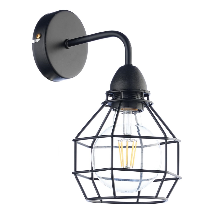 ONLI - Wandleuchte SPINNE 1xE27/15W/230V schwarz