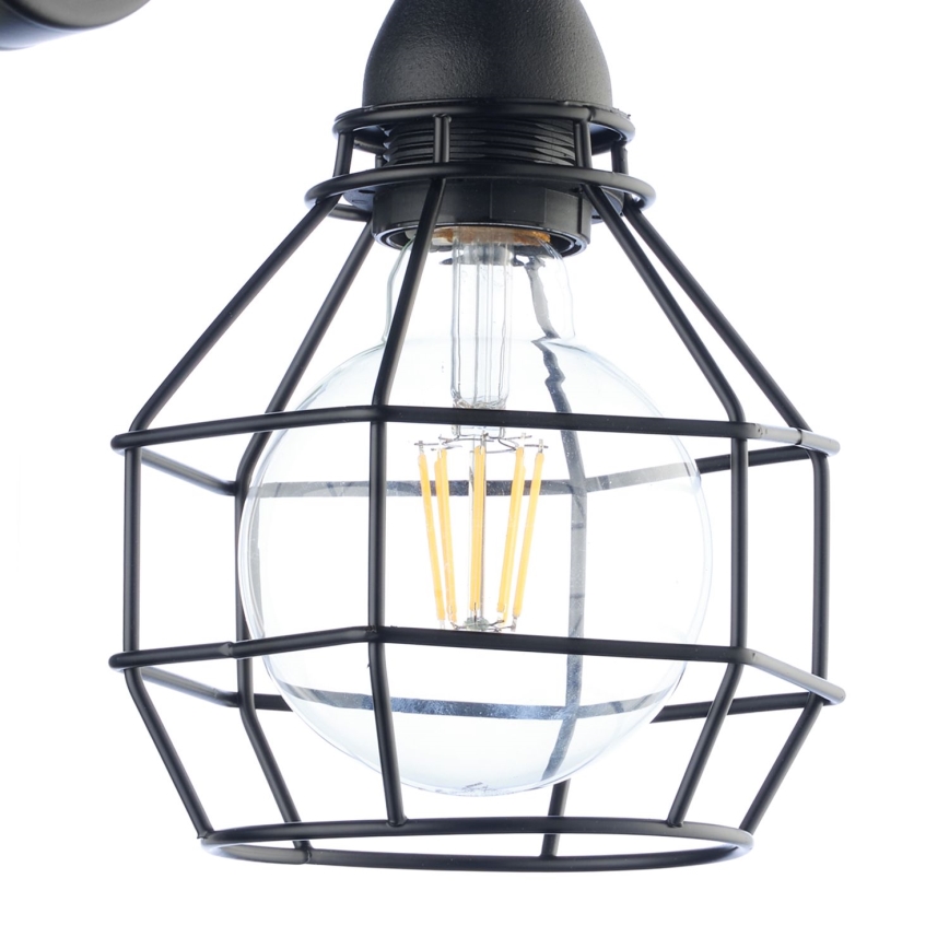 ONLI - Wandleuchte SPINNE 1xE27/15W/230V schwarz