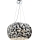 Open Design OR80162 - CARERA Hängeleuchte mit Kabel, 6xG9/7W/230V, Ø 55 cm, glänzender Chrom
